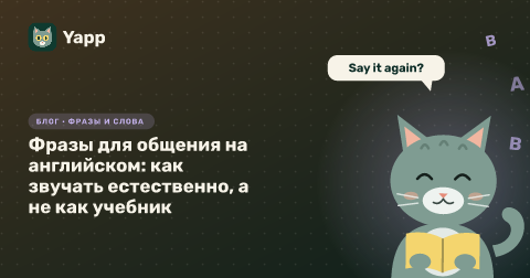 Фразы для общения на английском: как звучать естественно, а не как учебник