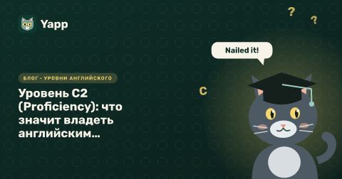 Уровень C2 (Proficiency): что значит владеть английским в совершенстве